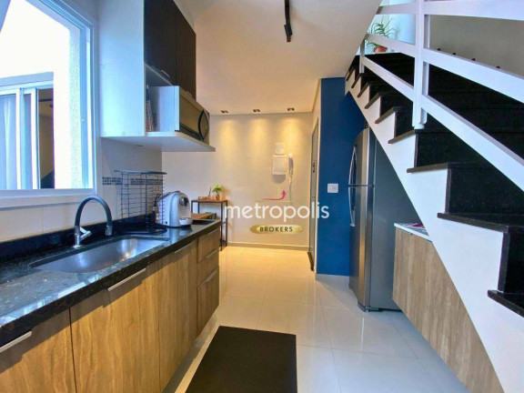 Imagem Cobertura com 2 Quartos à Venda, 96 m² em Santa Maria - Santo André Imagem Cobertura com 2 Quartos à Venda, 96 m² em Santa Maria - Santo André
