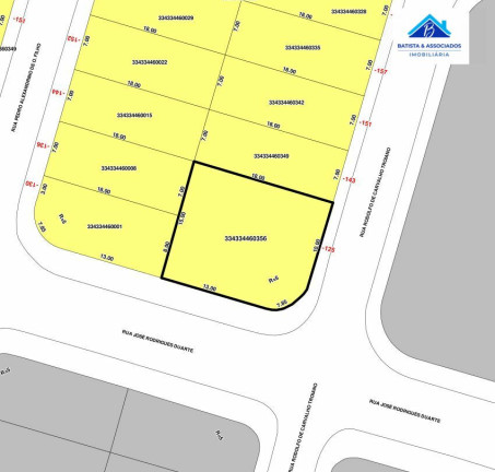 Terreno à Venda, 274 m² em Residencial Cosmos - Campinas