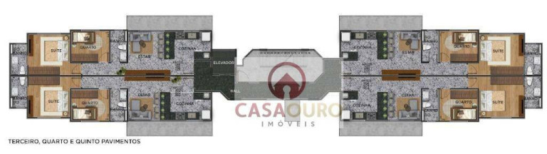 Imagem Apartamento com 2 Quartos à Venda, 55 m² em Santo Agostinho - Belo Horizonte