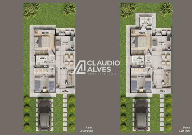 Imagem Casa com 2 Quartos à Venda, 43 m² em Mangabeira - Feira De Santana