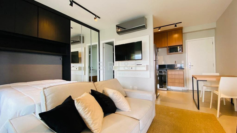 Imagem Apartamento com 1 Quarto para Alugar, 43 m² em Brooklin - São Paulo