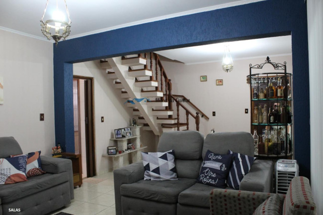 Imagem Casa com 3 Quartos à Venda, 295 m² em Vila Homero Thon - Santo André Imagem Casa com 3 Quartos à Venda, 295 m² em Vila Homero Thon - Santo André