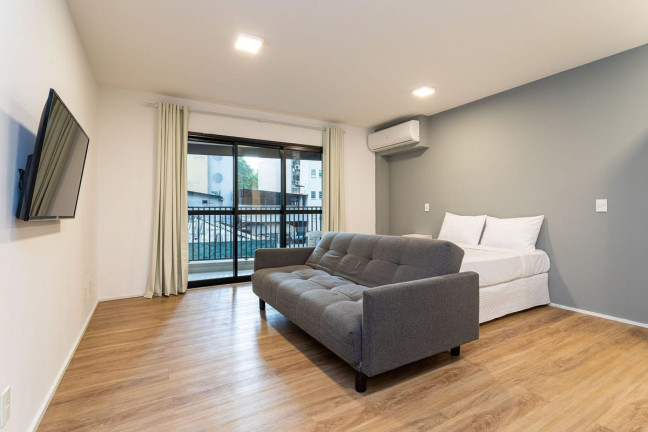 Imagem Apartamento com 1 Quarto para Alugar, 44 m² em República - São Paulo