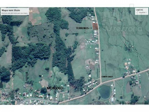 Imagem Terreno à Venda, em Monjolo - Santo Antônio Da Patrulha Imagem Terreno à Venda, em Monjolo - Santo Antônio Da Patrulha