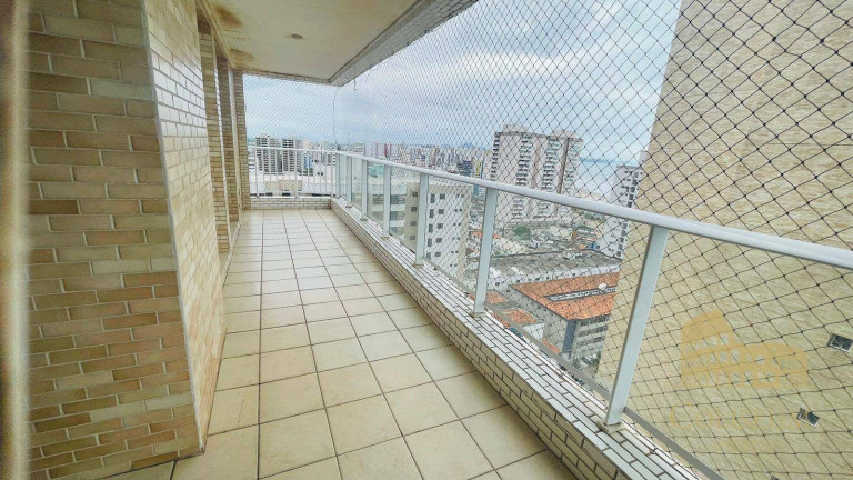 Imagem Apartamento com 3 Quartos para Alugar, 98 m² em Mirim - Praia Grande