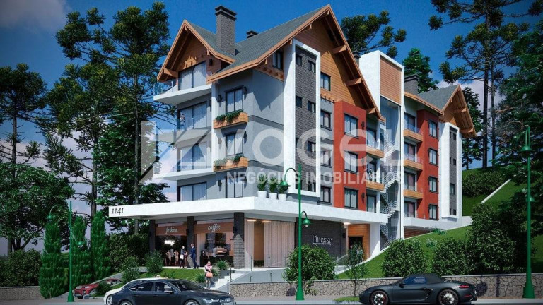 Imagem Apartamento com 1 Quarto à Venda, 53 m² em Centro  - Gramado
