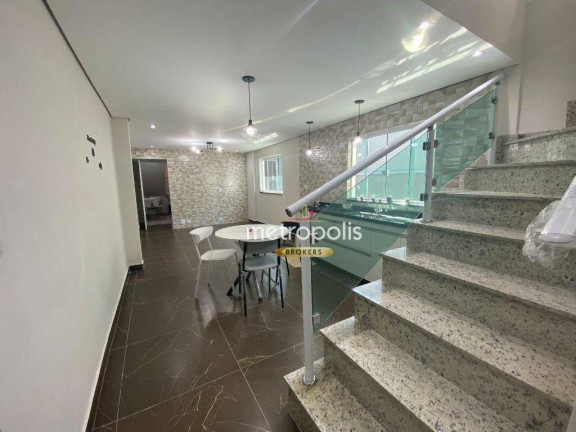 Imagem Sobrado com 4 Quartos à Venda, 160 m² em Vila Scarpelli - Santo André Imagem Sobrado com 4 Quartos à Venda, 160 m² em Vila Scarpelli - Santo André