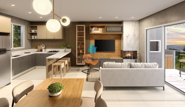 Imagem Sobrado com 2 Quartos à Venda, 98 m² em Santa Marta - Bento Gonçalves
