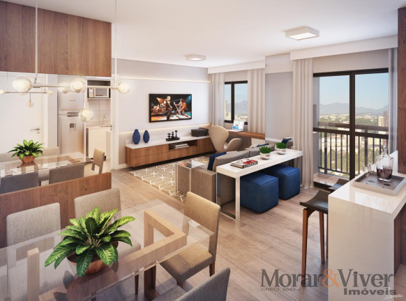 Imagem Apartamento com 2 Quartos à Venda, 44 m² em Campo Comprido - Curitiba