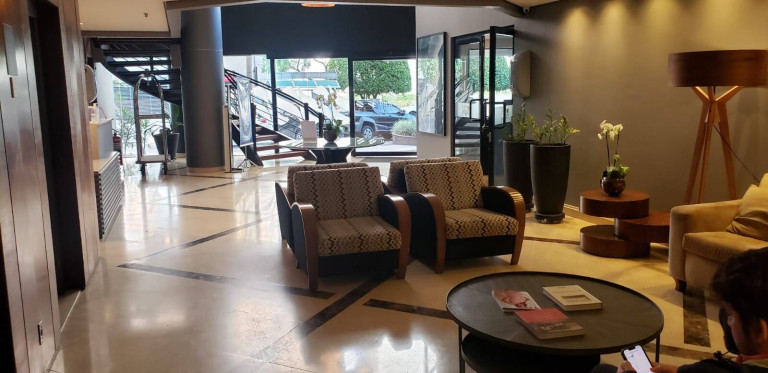 Imagem Apartamento com 1 Quarto para Alugar, 27 m² em Indianópolis - São Paulo Imagem Apartamento com 1 Quarto para Alugar, 27 m² em Indianópolis - São Paulo