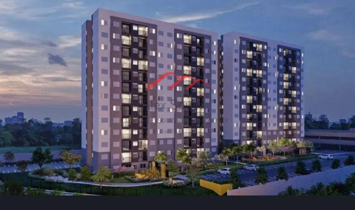 Apartamento com 2 Quartos à Venda, 55 m² em Vila São Francisco - Hortolândia
