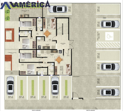Imagem Imóvel com 2 Quartos à Venda, 51 m² em João Paulo Ii - João Pessoa