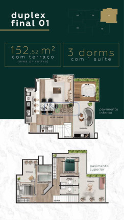 Imagem Apartamento com 2 Quartos à Venda, 48 m² em Capão Raso - Curitiba Imagem Apartamento com 2 Quartos à Venda, 48 m² em Capão Raso - Curitiba