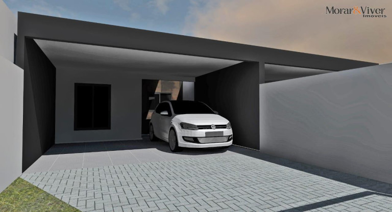 Imagem Casa com 3 Quartos à Venda, 124 m² em Cidade Jardim - São José Dos Pinhais