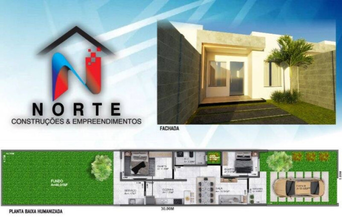 Imagem Casa com 2 Quartos à Venda, 150 m² em Santo Antônio Dos Prazeres - Feira De Santana