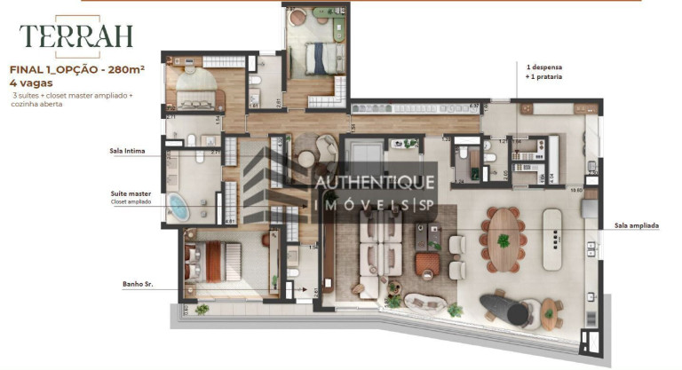 Imagem Apartamento com 4 Quartos à Venda, 510 m² em Alphagran Alphaville - Barueri Imagem Apartamento com 4 Quartos à Venda, 510 m² em Alphagran Alphaville - Barueri