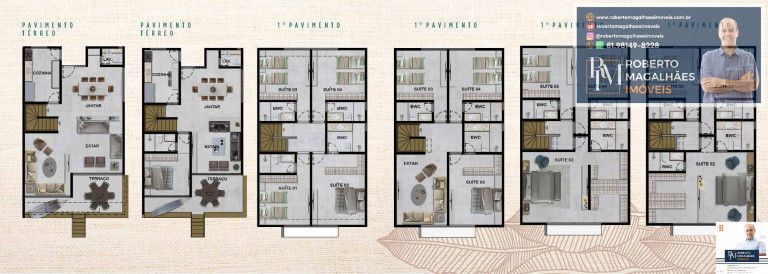 Imagem Casa com 5 Quartos à Venda, 258 m² em Poço - Recife Imagem Casa com 5 Quartos à Venda, 258 m² em Poço - Recife