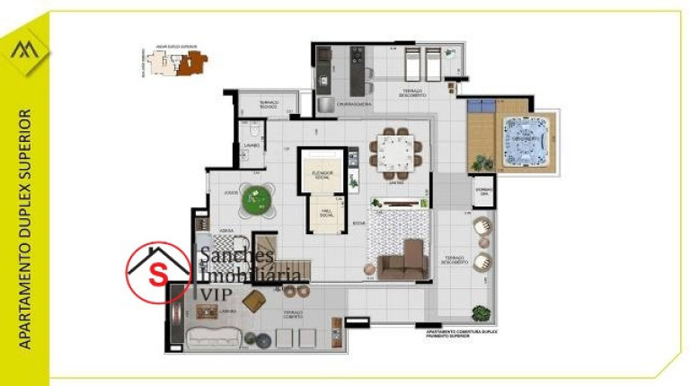Imagem Apartamento com 3 Quartos à Venda, 156 m² em Campestre - Santo André