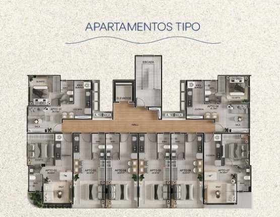 Imagem Apartamento com 1 Quarto à Venda, 29 m² em Camboinha - Cabedelo