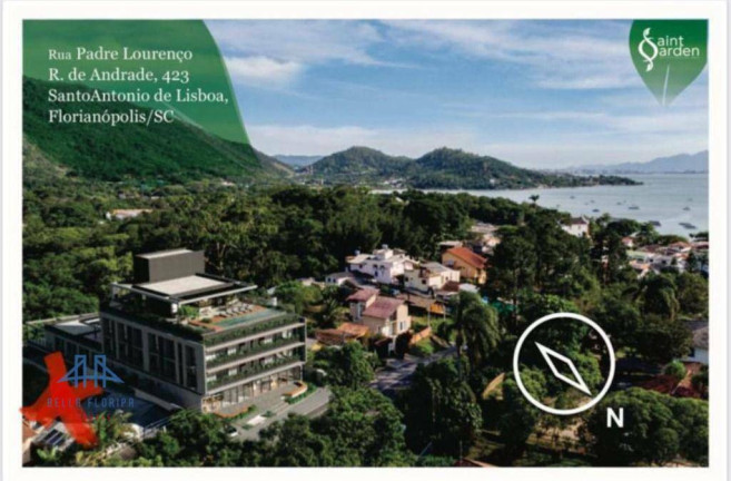 Studio com 1 Quarto à Venda, 35 m² em Santo Antônio De Lisboa - Florianópolis