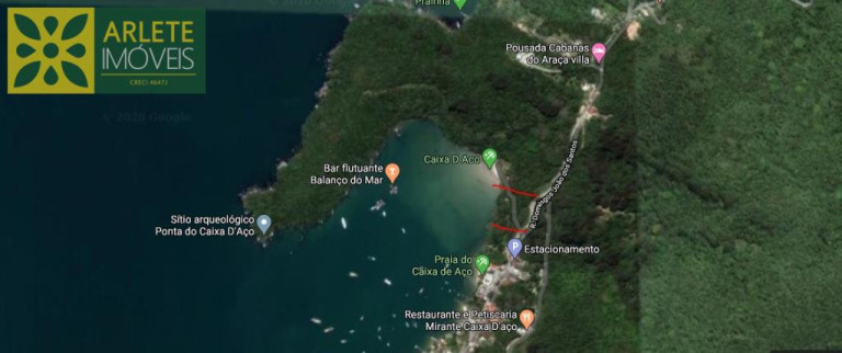 Terreno à Venda, 1.573 m² em Araça - Porto Belo