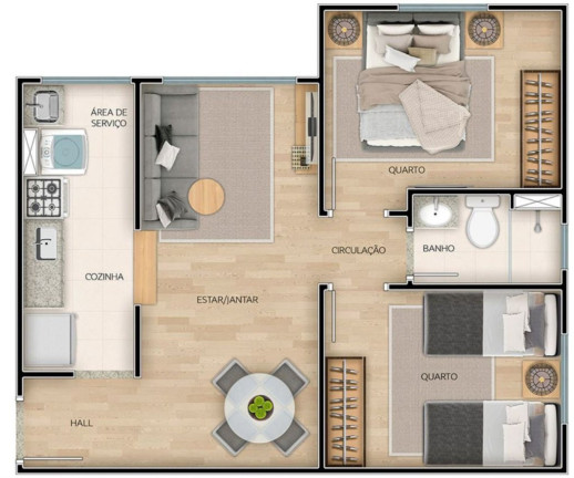 Imóvel com 1 Quarto à Venda, 45 m² em Méier - Rio De Janeiro
