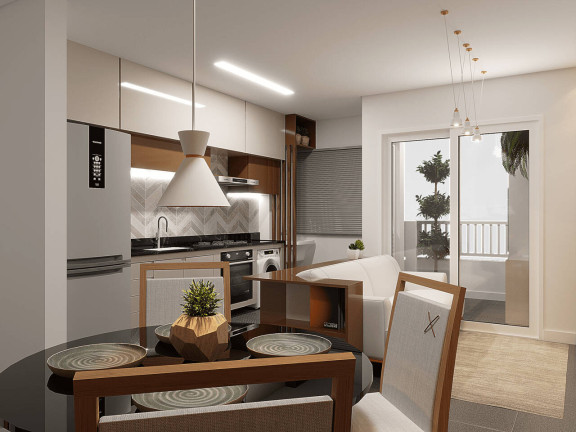 Imagem Apartamento com 2 Quartos à Venda, 52 m² em Centro - Mogi Das Cruzes