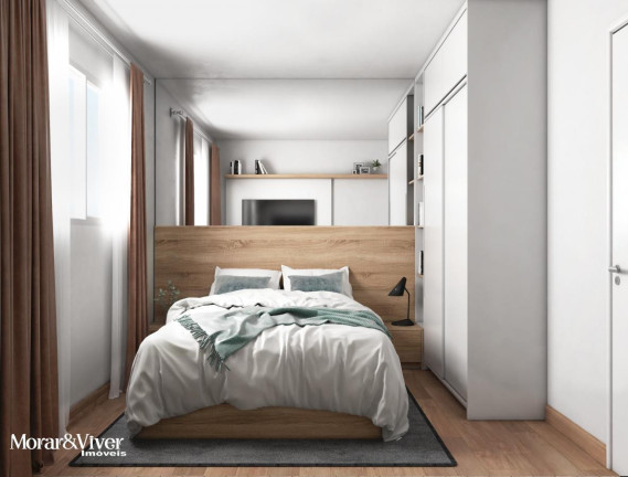Imagem Apartamento com 2 Quartos à Venda, 51 m² em Santa Cândida - Curitiba