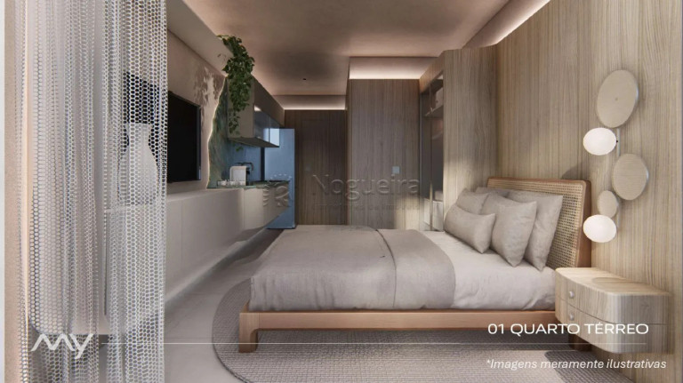 Imagem Flat com 1 Quarto à Venda, 26 m² em Praia De Muro Alto - Ipojuca