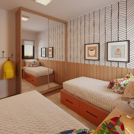 Imagem Apartamento com 2 Quartos à Venda, 59 m² em Residencial Parque Granja Cecília B - Bauru