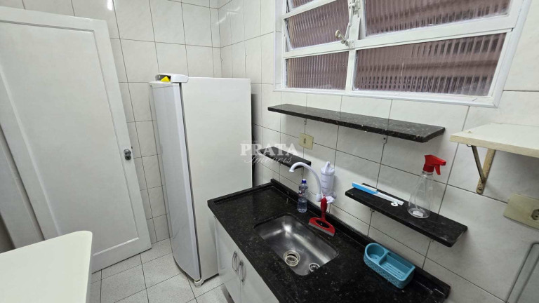 Imagem Apartamento com 1 Quarto para Alugar, 60 m² em José Menino - Santos