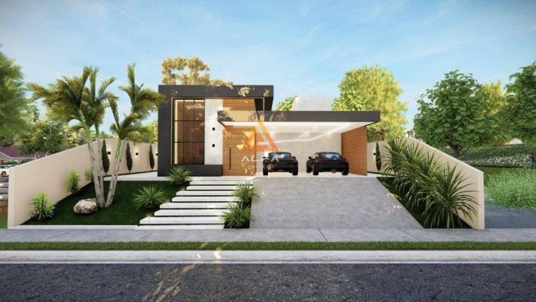Casa de Condomínio com 3 Quartos à Venda, 240 m² em Colônia Rodrigo Silva - Barbacena