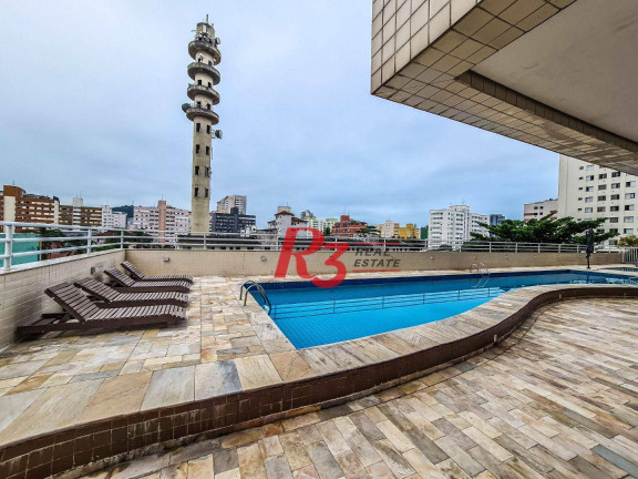 Imagem Apartamento com 3 Quartos à Venda, 111 m² em Encruzilhada - Santos