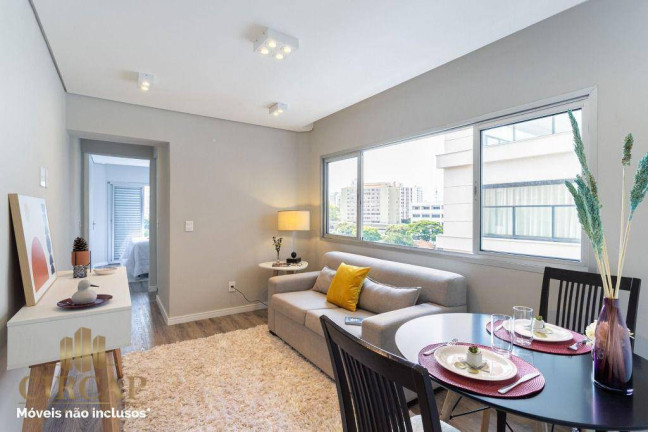 Apartamento com 1 Quarto à Venda, 37 m² em Higienópolis - São Paulo