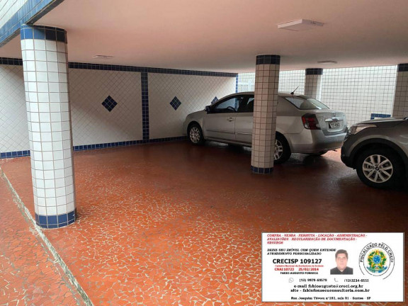 Imagem Apartamento com 2 Quartos à Venda, 70 m² em Vila Mathias - Santos