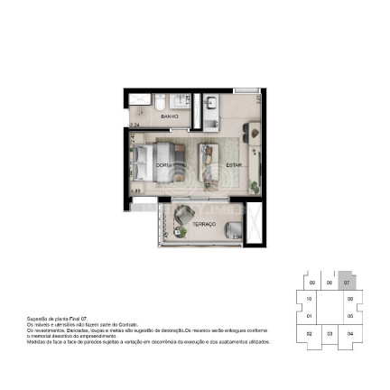 Imagem Apartamento com 1 Quarto à Venda, 27 m² em Vila Nova Conceição - São Paulo