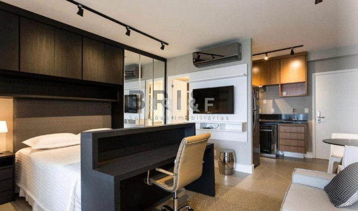 Imagem Apartamento com 1 Quarto para Alugar, 43 m² em Brooklin - São Paulo