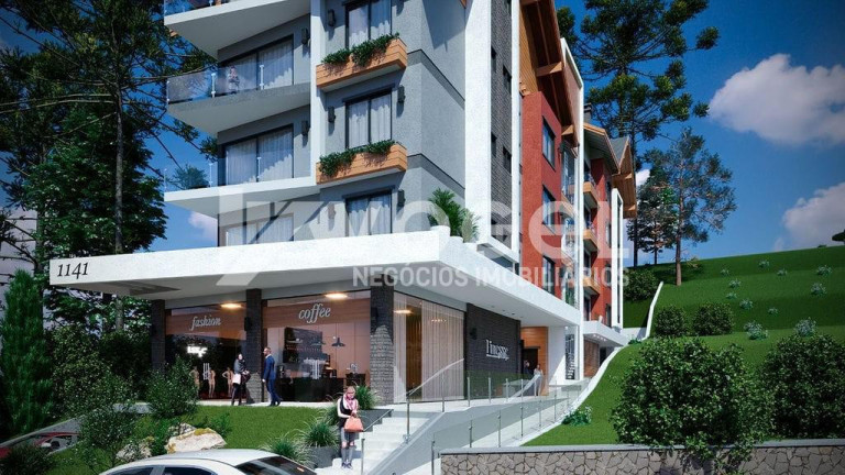 Imagem Apartamento com 1 Quarto à Venda, 53 m² em Centro  - Gramado