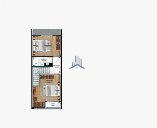 Imagem Sobrado com 2 Quartos à Venda, 75 m² em Adhemar Garcia - Joinville