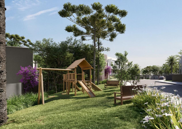 Imagem Casa com 3 Quartos à Venda, 112 m² em Abranches - Curitiba Imagem Casa com 3 Quartos à Venda, 112 m² em Abranches - Curitiba