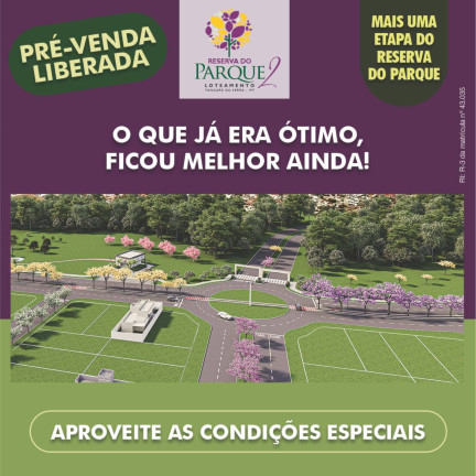 Imagem Terreno à Venda, em Reserva Do Parque - Tangará Da Serra Imagem Terreno à Venda, em Reserva Do Parque - Tangará Da Serra