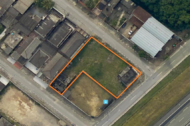 Terreno à Venda, 1.100 m² em Parque Das Bandeiras - Sao Vicente