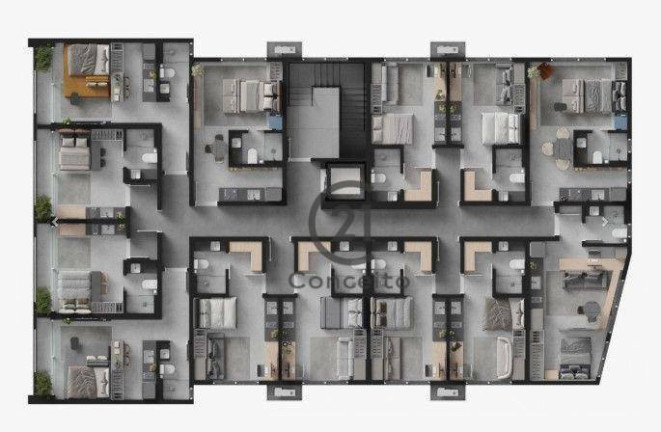 Imagem Apartamento com 1 Quarto à Venda, 23 m² em Centro - Florianópolis