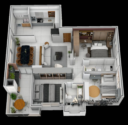 Imagem Apartamento com 3 Quartos à Venda, 90 m² em Imbaúbas - Ipatinga Imagem Apartamento com 3 Quartos à Venda, 90 m² em Imbaúbas - Ipatinga