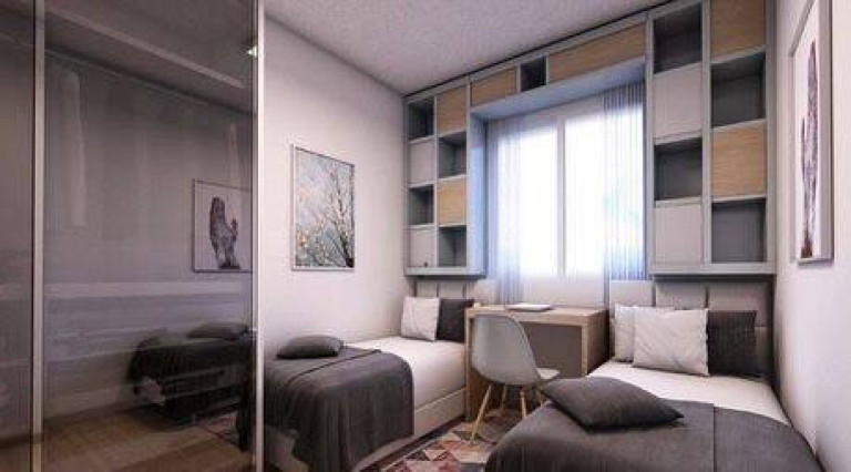 Imagem Apartamento com 2 Quartos à Venda, 42 m² em Estiva - Taubaté