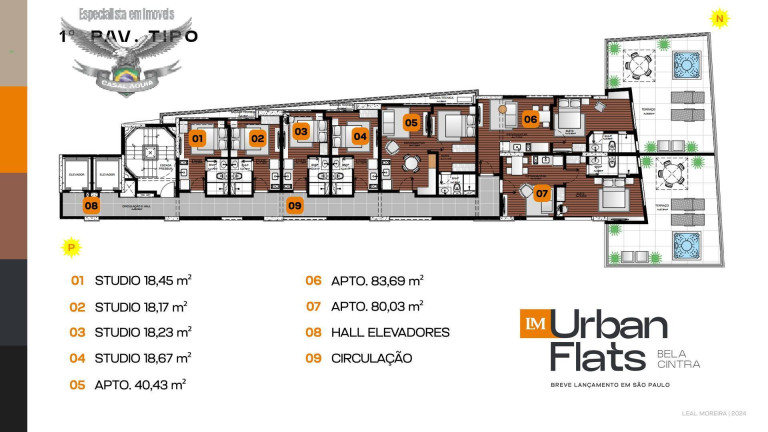 Foto do imóvel Studio com 1 Quarto à Venda,  em Consolação - São Paulo