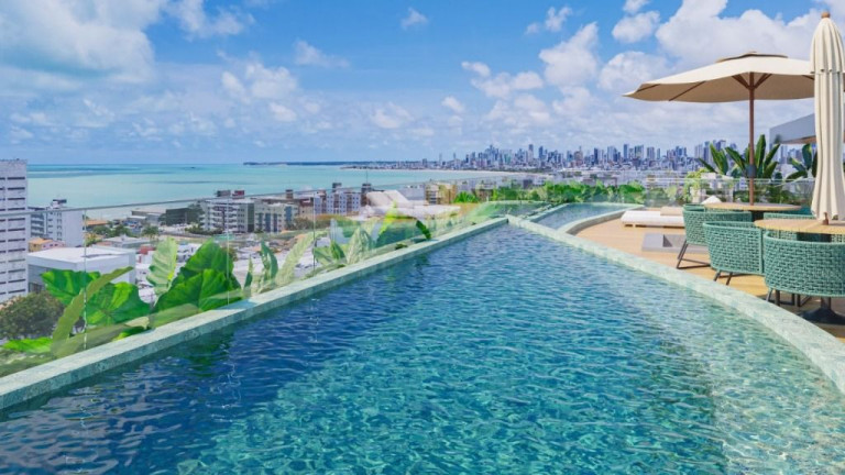 Imagem Apartamento com 2 Quartos à Venda, 58 m² em Jardim Oceania - João Pessoa