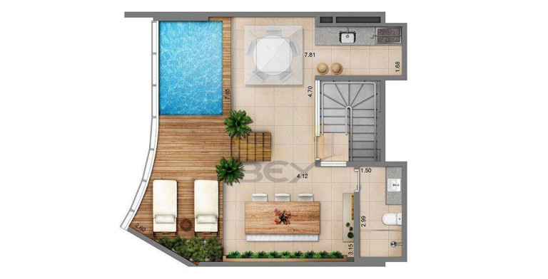 Imagem Apartamento com 3 Quartos à Venda, 212 m² em Empresarial 18 Do Forte - Barueri