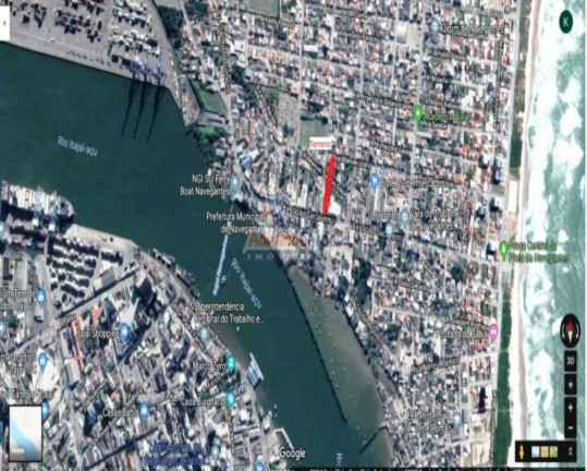 Imagem Terreno à Venda, 1.864 m² em Centro - Navegantes Imagem Terreno à Venda, 1.864 m² em Centro - Navegantes
