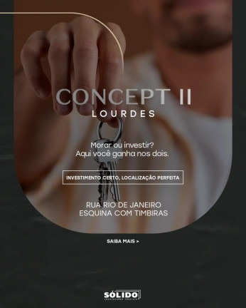 Imagem Apartamento com 2 Quartos à Venda, 70 m² em Lourdes - Belo Horizonte